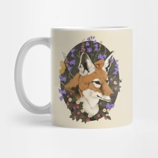 Floral Fox Mug